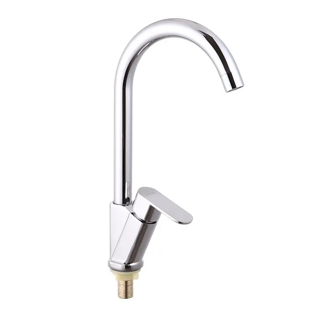 LIRLEE Hot Sale Durable Single Handle Zinc Alloy Stainless Steel Kitchen Faucet Water Taps