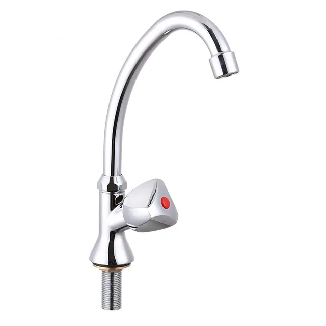 LIRLEE Hot Sale Durable Single Handle Zinc Alloy Stainless Steel Kitchen Faucet Water Taps