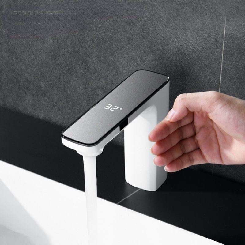 Automatic Smart Sensor  high-tech infrared smart  Bathroom Basin Infrared Faucet Faucets Luxury High Quality  Washroom Basin