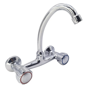 faucets, mixers & taps bath shower faucets two holes double handle modern contemporary Zinc Chromed Metal Ceramic