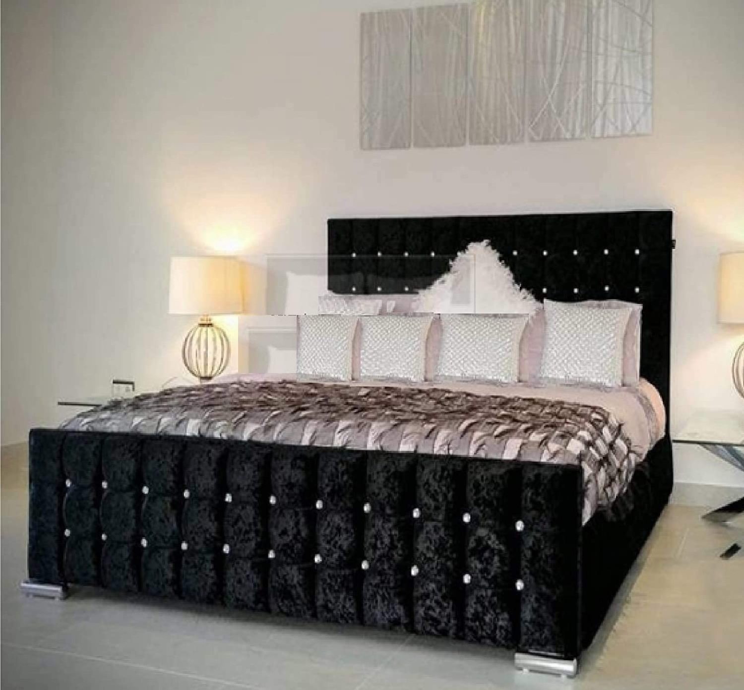 Wholesale Wood Double Decker Bed Black Contemporary Upholstered Bedroom Furniture Bed Double Decker Wood Beds