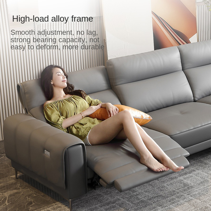 function leisure style lounge latest adjustable leather reclinable loveseat recliner set sofa