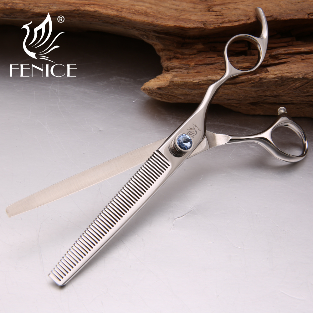 Fenice Professional Gog Grooming Chunker/Thinning Scissors Pet Grooming Shear