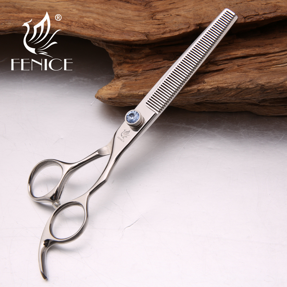 Fenice Professional Gog Grooming Chunker/Thinning Scissors Pet Grooming Shear