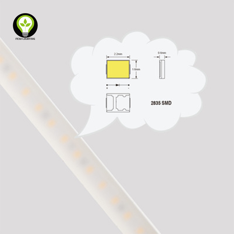 High Lumen Pixel LED Strip With High Quality Adhesive 2835 SMD RGBW Solar Eco Power LED Strip Lights For Ceiling