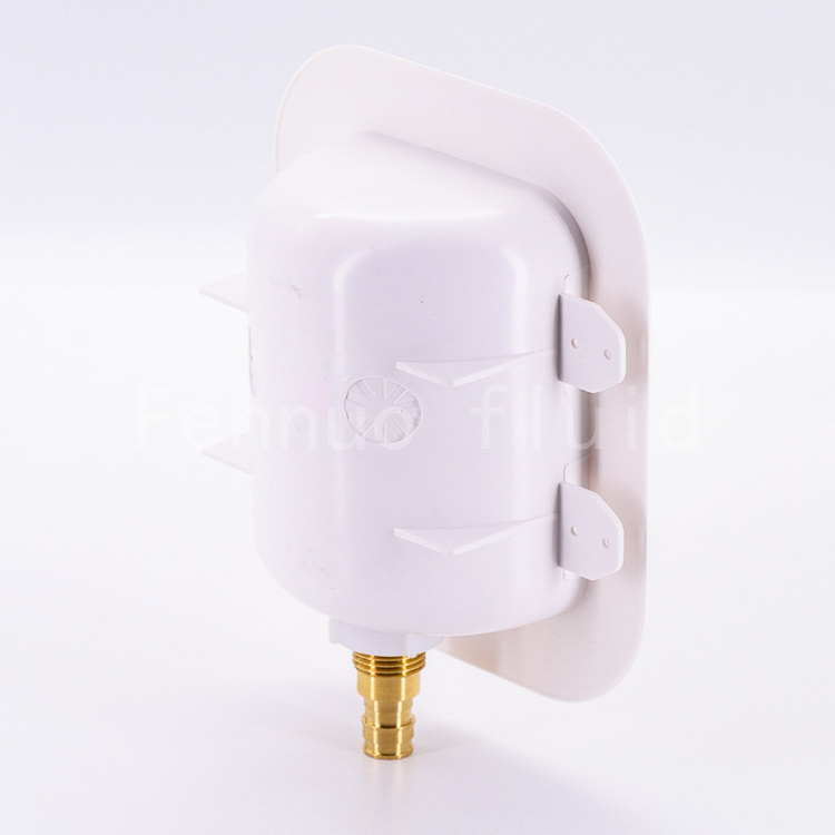 Best Quality Quarter Turn Ball Valve F1960 PEX 1/2 inch  water hammer arrestor pex crimp -to-Connect Ice Maker Outlet