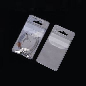 Fishing hook packaging bag custom clear frosted plastic pvc fishhook bags for fish hooks with your print