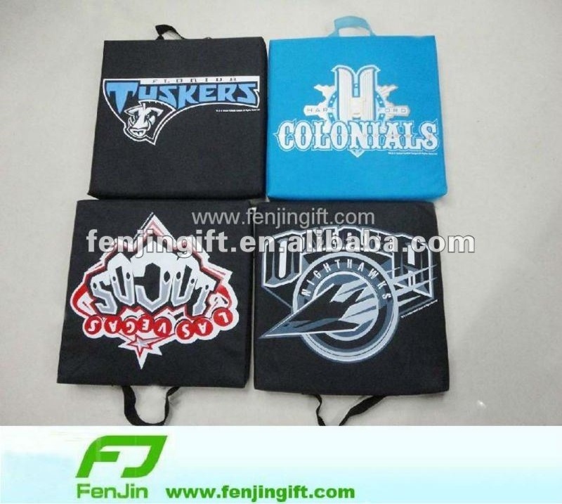 custom promotion Portable stadium seat cushions foam cushion