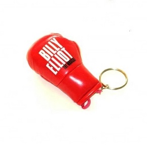 custom logo boxing glove key chain for souvenir