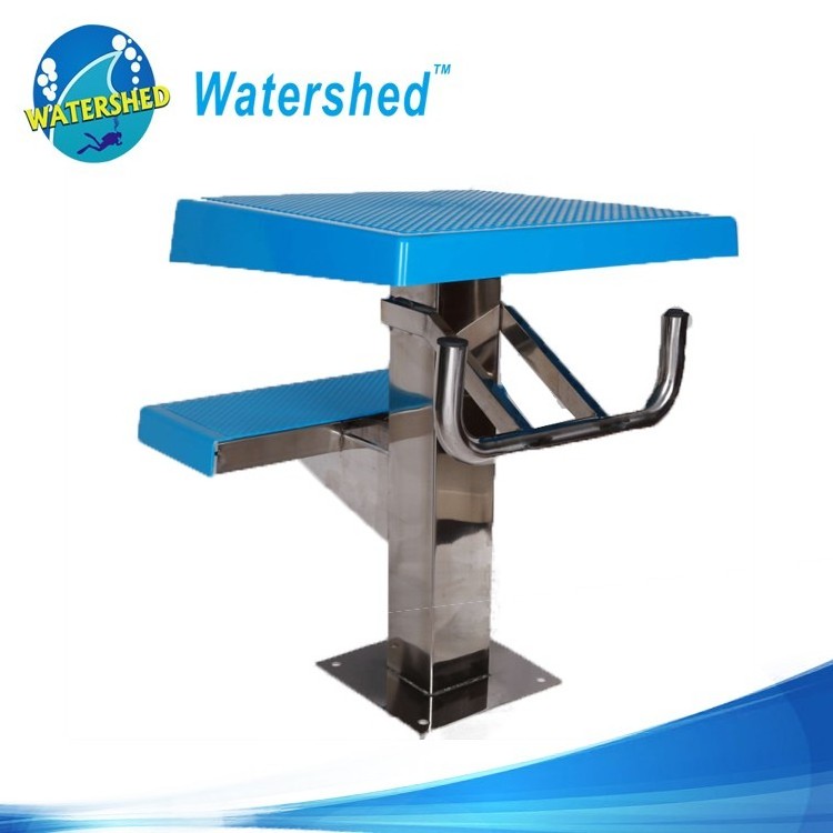 Swimming Pool Stainless Steel Starting Block Used For Match