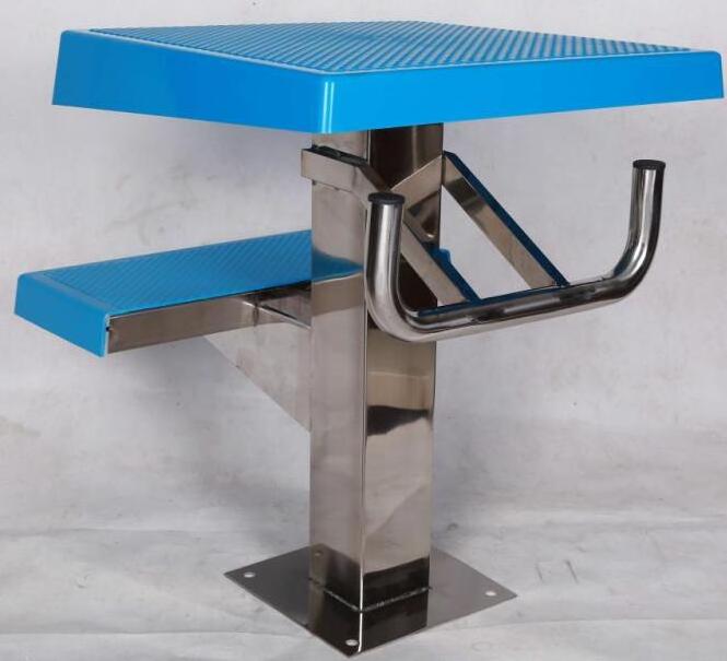 swimming pool starting block used/ swimming pool diving platform