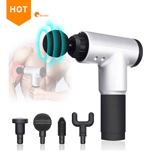 Body Chiropractic Adjusting Tissue Massager Gun / Cordless Handheld Percussion Deep Muscle Massage Gun Plastic 4 Massage Heads