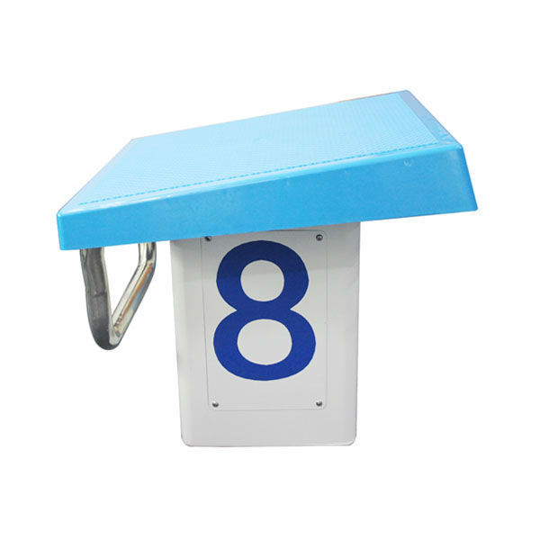 Swimming pool starting blocks