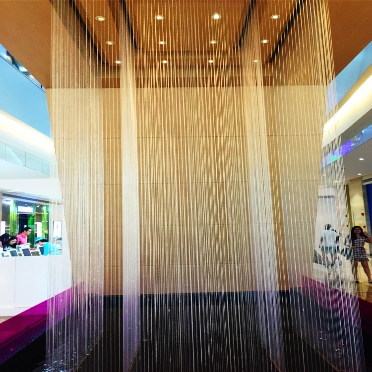 Curtain fountain decorative partition waterfall swing water curtain