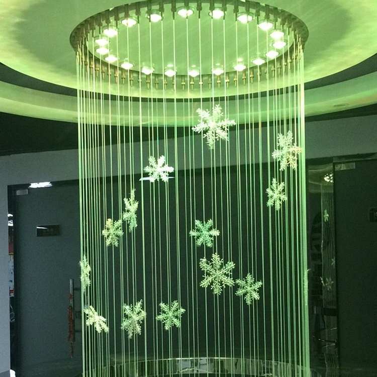 Curtain fountain decorative partition waterfall swing water curtain