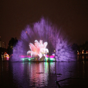 Floating Lake Water Screen Laser Light Show Water Screen for Projector