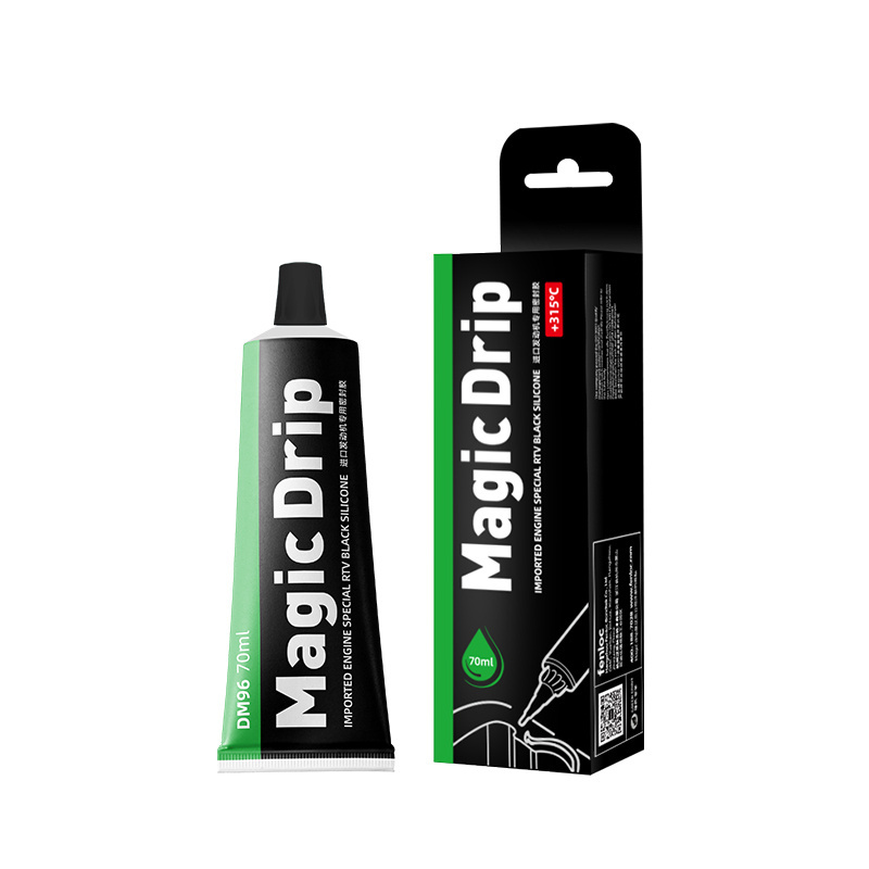 Magic Drip DM96 Fenloc Best Gasket Sealers High-temper Waterproof Fireproof Rtv Silicone Sealant