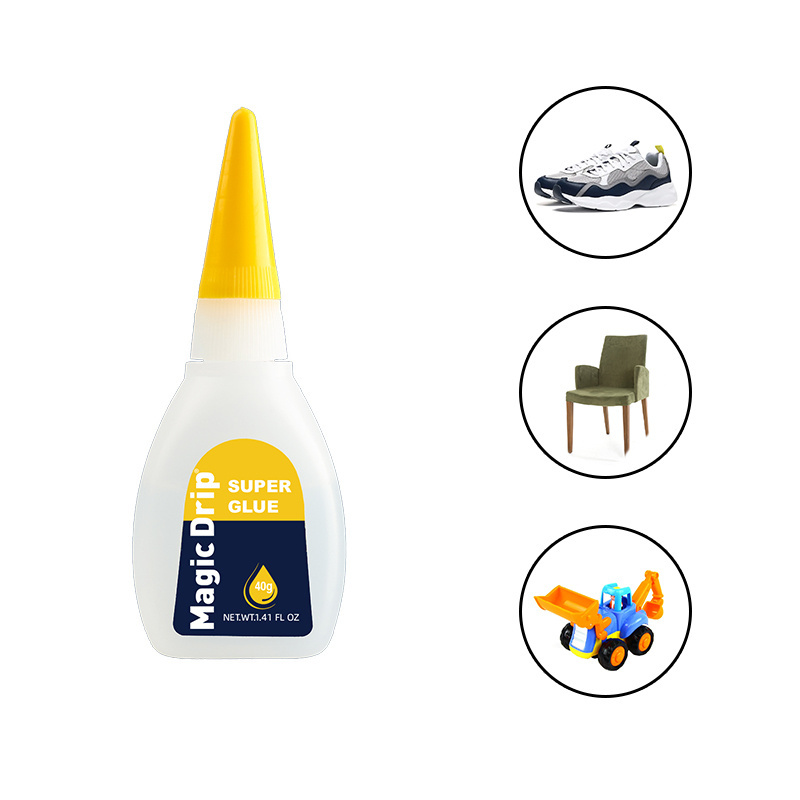 OEM 3g Cyanoacrylate  Instant 502 Quick Set Super Glue for Rubber Plastics Metal Adhesive