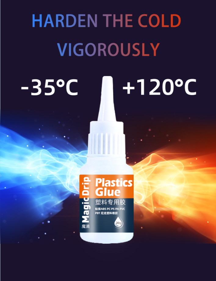 Magic drip Plastic General Instant Cyanoacrylate Super Glue Fast Curing 20g