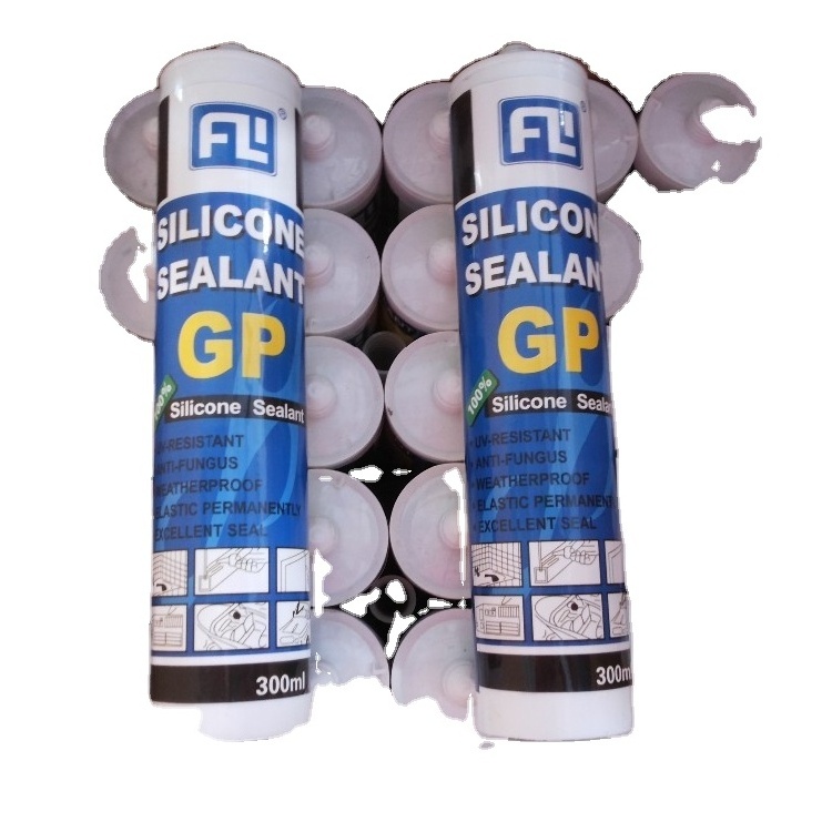 OEM Customized 300ml GP Glass Silicon sealant RTV Silicone Price Clear Acetic Adhesive RTV Sealant Silicone for Window