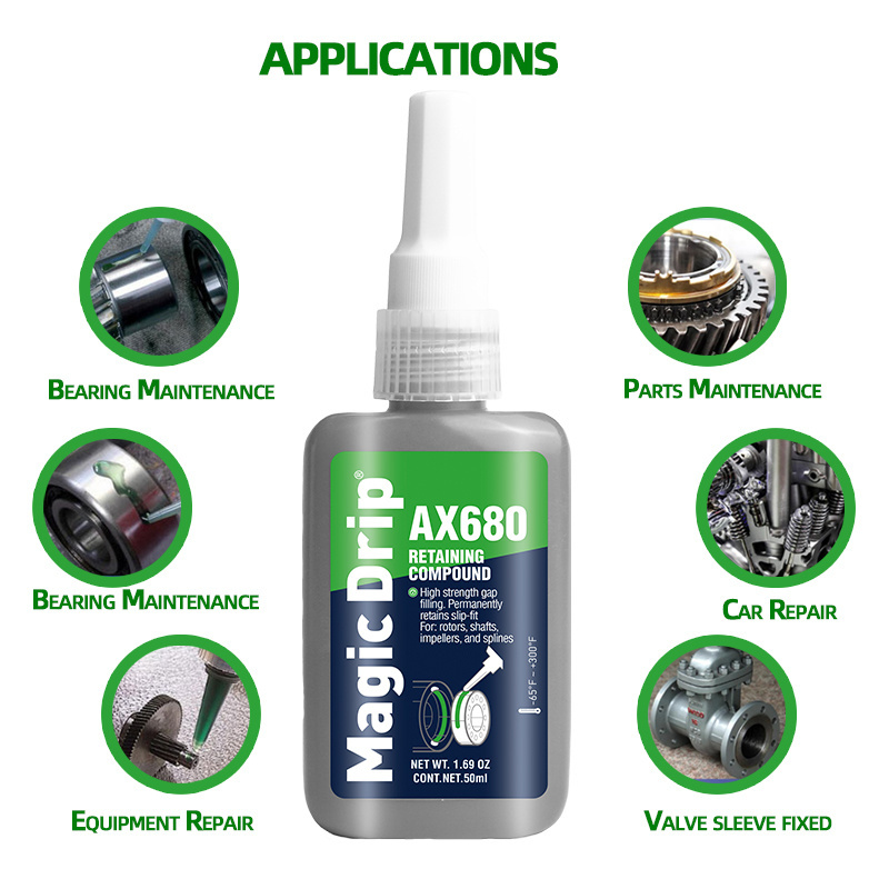 Ultra Super Glue  High Strength Gap Filing Plastic Bottle Threadlocker Adhesive  Anaerobic Adhesives REPAIR GLUE