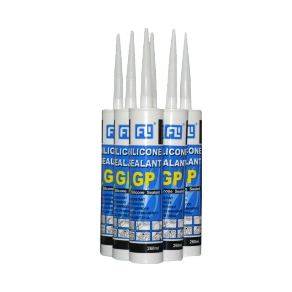 OEM Customized 300ml GP Glass Silicon sealant RTV Silicone Price Clear Acetic Adhesive RTV Sealant Silicone for Window