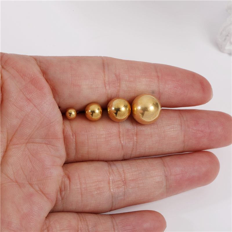 Fenny Fashion Earring 18K Gold-plated Wholesale Waterproof Mini Minimalist Ball Stainless Steel Stud Earring for Women