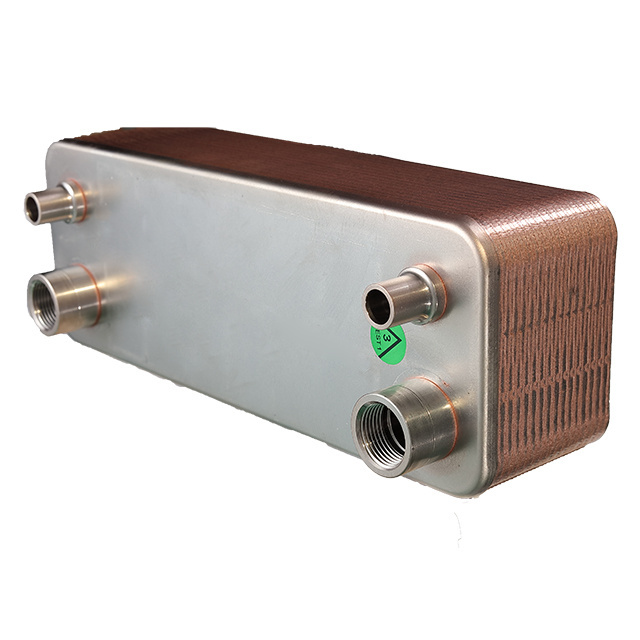 FHC028  Equal to CB27 brazed heat exchanger for water to water