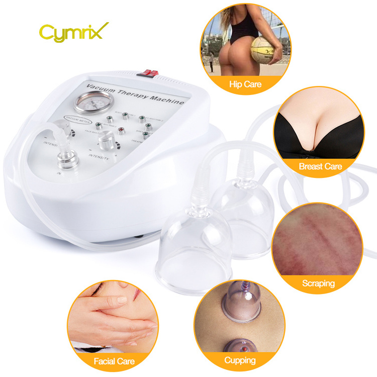 Vacuum Therapy Massage Cupping Therapy Sets Body Shape Massage Machine Vacuum Pump Enhancement BBL Machine with 30 Cups 3 pumps