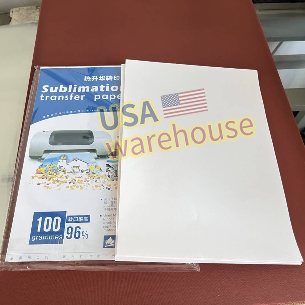 sublimation paper heat transfer A4 USA WAREHOUSE Easy to thermal transfer sublimation paper a4