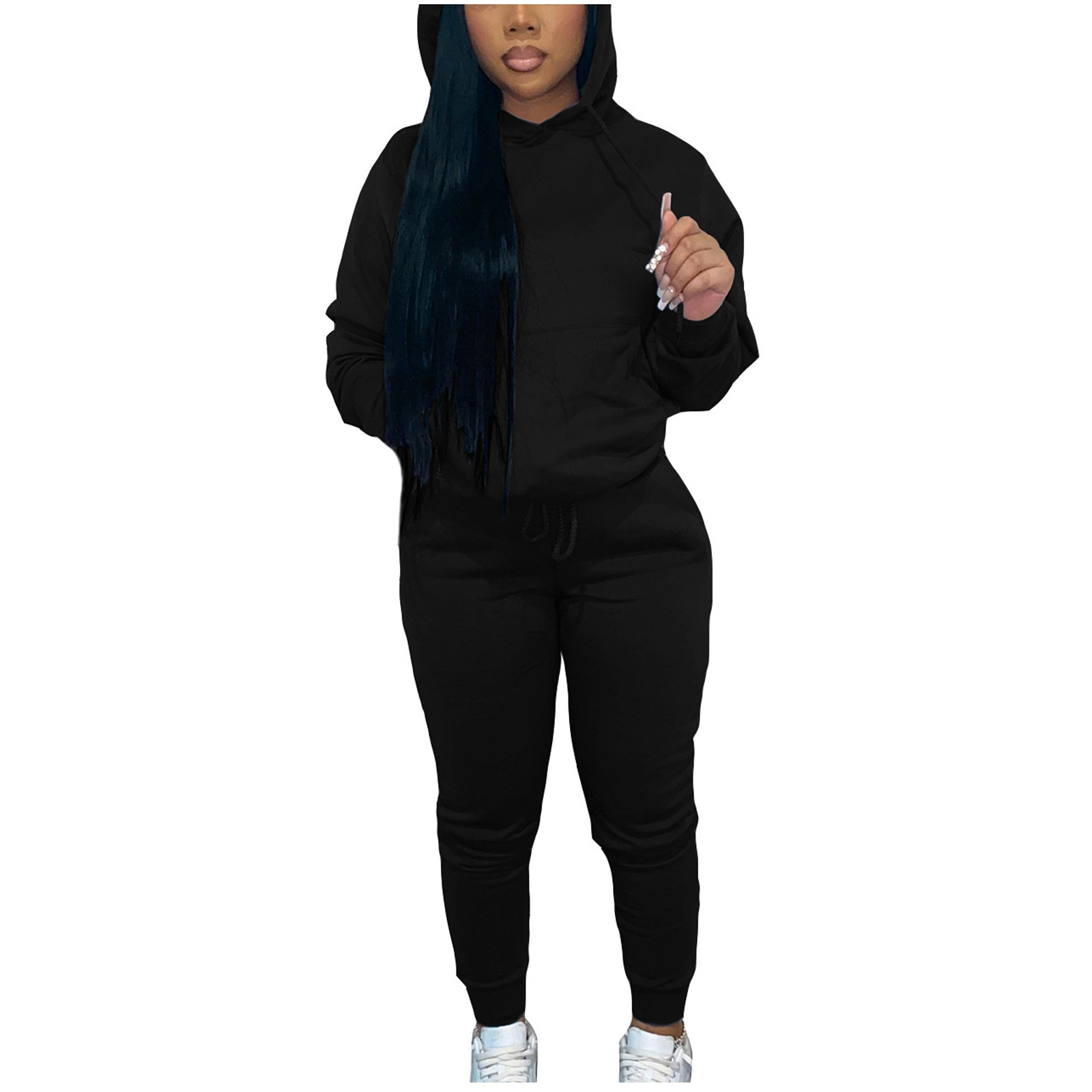 custom sweat suit  set 2022 Winter Fall Clothing Workout sweatsuit 2 Two Piece Set Custom Hoodie Women private label Sweat Suits