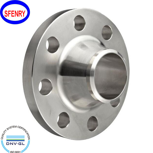 Sfenry Class 150 Class 300 Class 600 Weldneck SCH40 Stainless Steel Weld Neck Pipe Flange