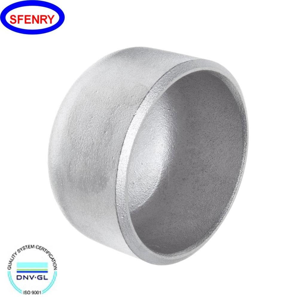 Sfenry ASME B16.9 Butt Weld Pipe Fittings Stainless Steel SCH40 SCH80 Pipe / Tube End Cap