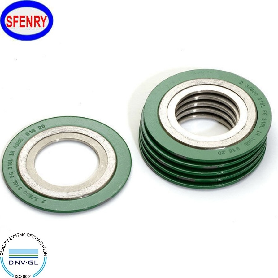 Sfenry ASME B16.20 Stainless Steel SS304 Spiral Wound Gasket