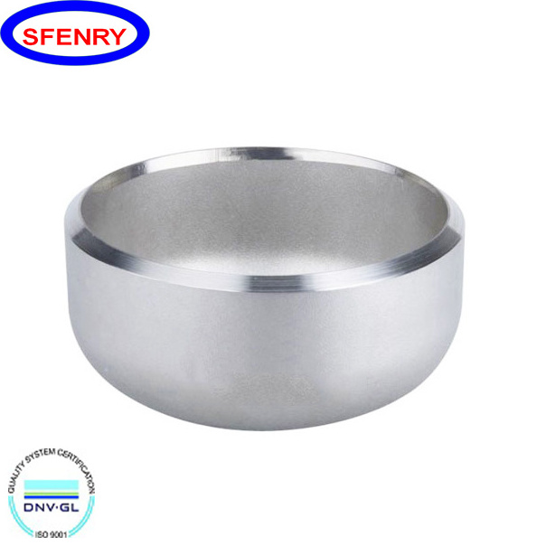 Sfenry ASME B16.9 Butt Weld Pipe Fittings Stainless Steel SCH40 SCH80 Pipe / Tube End Cap