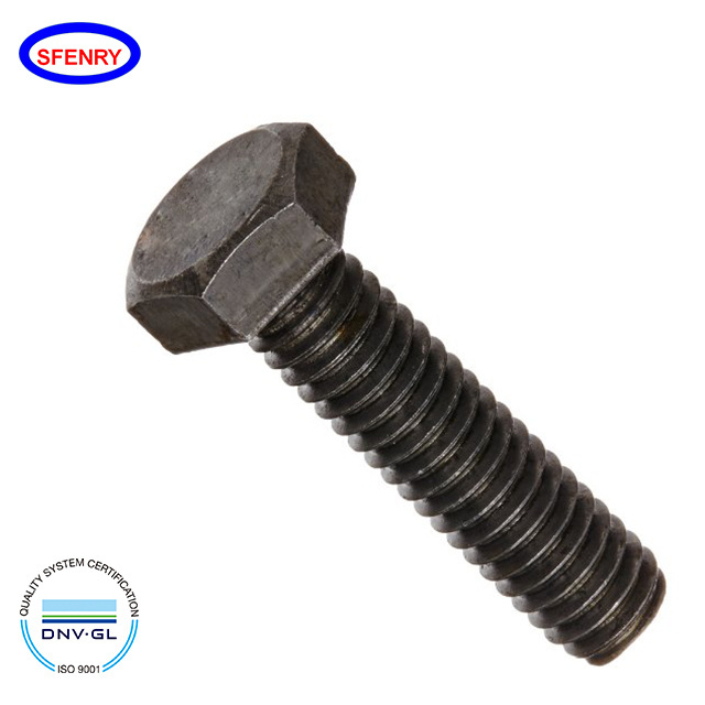 Sfenry DIN 933 / 931 Standard Full Thread Carbon Steel Grade 8.8 / 12.9 M20 M22 M24 M26 M30 Hex Bolt