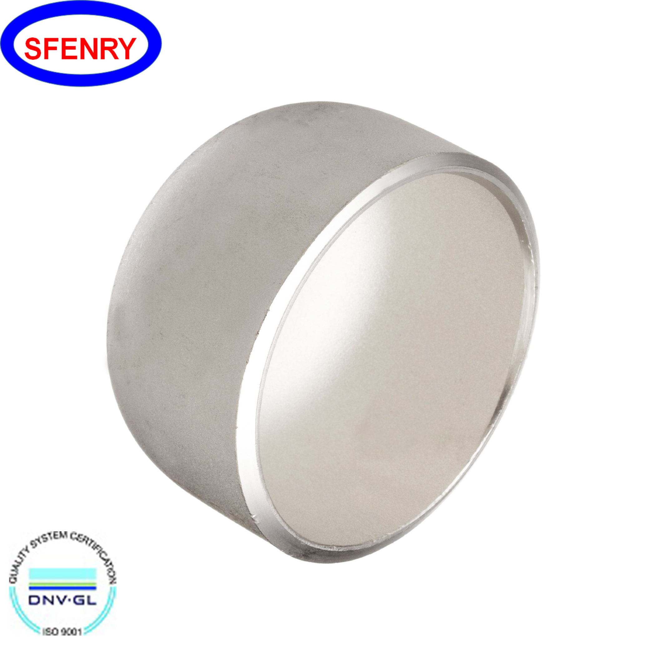 Sfenry ASME B16.9 Butt Weld Pipe Fittings Stainless Steel SCH40 SCH80 Pipe / Tube End Cap