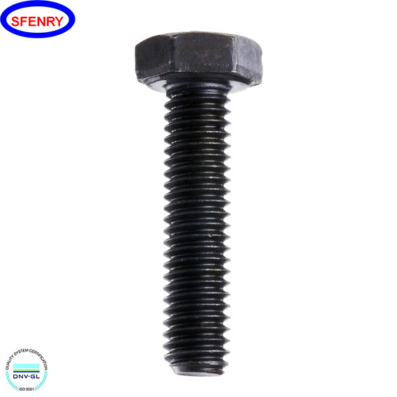 Sfenry DIN 933 / 931 Standard Full Thread Carbon Steel Grade 8.8 / 12.9 M20 M22 M24 M26 M30 Hex Bolt