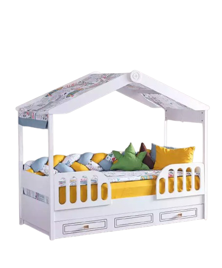 Children's beds wooden bedroom apartment furniture new bed children's youth room