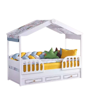 Children's beds wooden bedroom apartment furniture new bed children's youth room