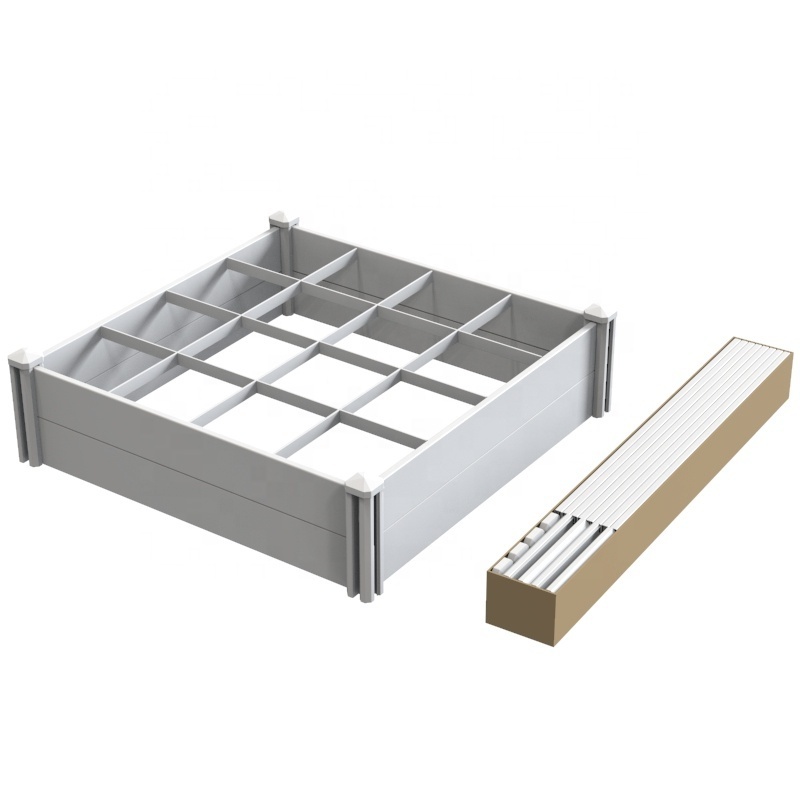 garden raised bed plastic kits,raised bed garden planter box for vegetables,vegetable plastic raised garden bed