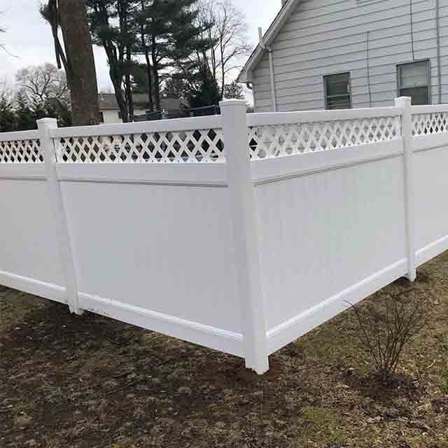 Fentech Brand Strong UV proof Innovative Design Plastic Vinyl/Garden Fence