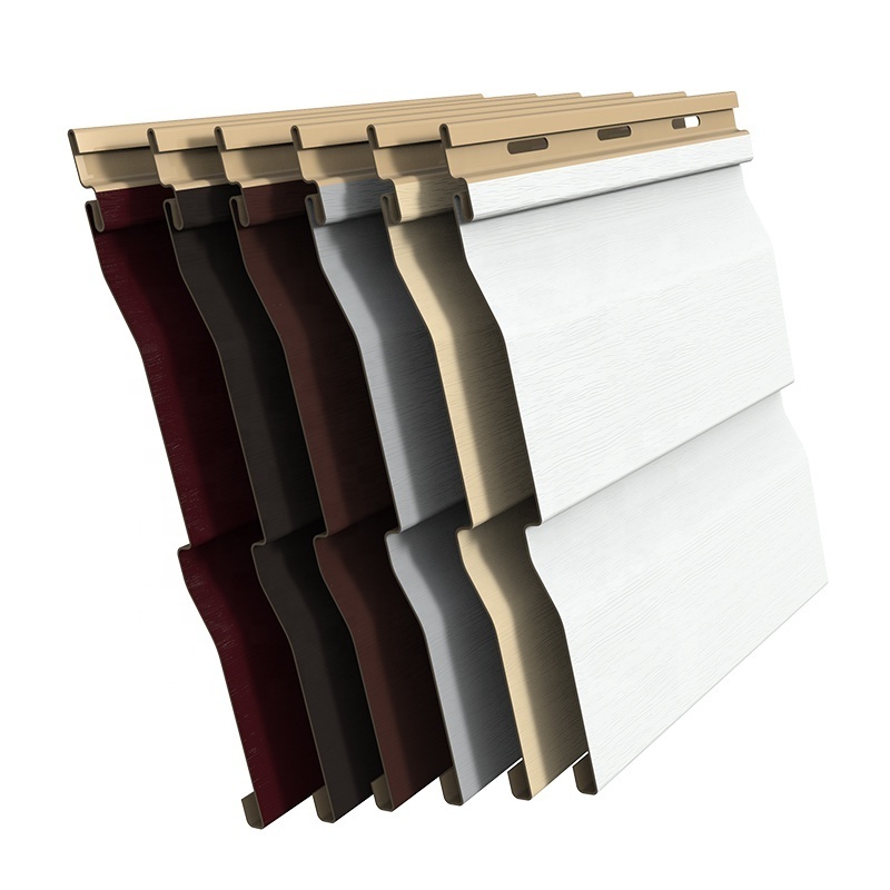 Cheap siding vinyl panel exterior wall, pvc siding for house