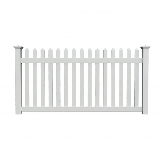 landscape design Uv proof waterproof cottages white garden picket pvc vinyl fence gazebo vinyl pool fences