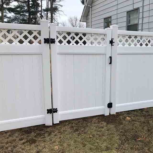 Fentech Brand Strong UV proof Innovative Design Plastic Vinyl/Garden Fence