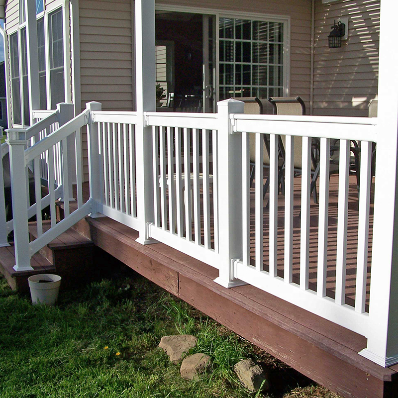 PVC Vinyl Plastic Balcony Porch Stair Deck railing,PVC Handrail