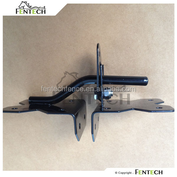 Made in China Fentech High Quality Black PVC Fence Gate Hardware