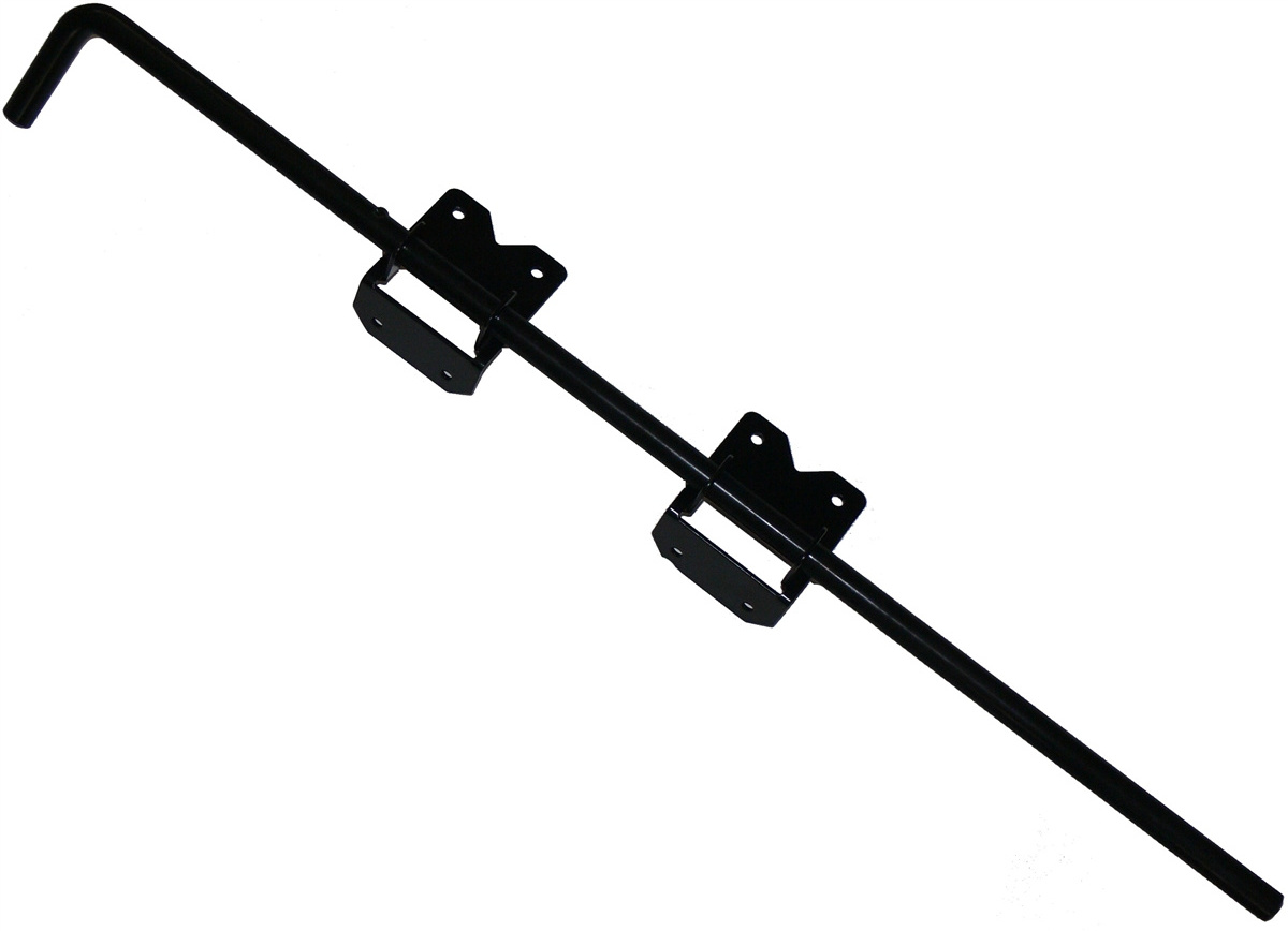 Made in China Fentech High Quality Black PVC Fence Gate Hardware