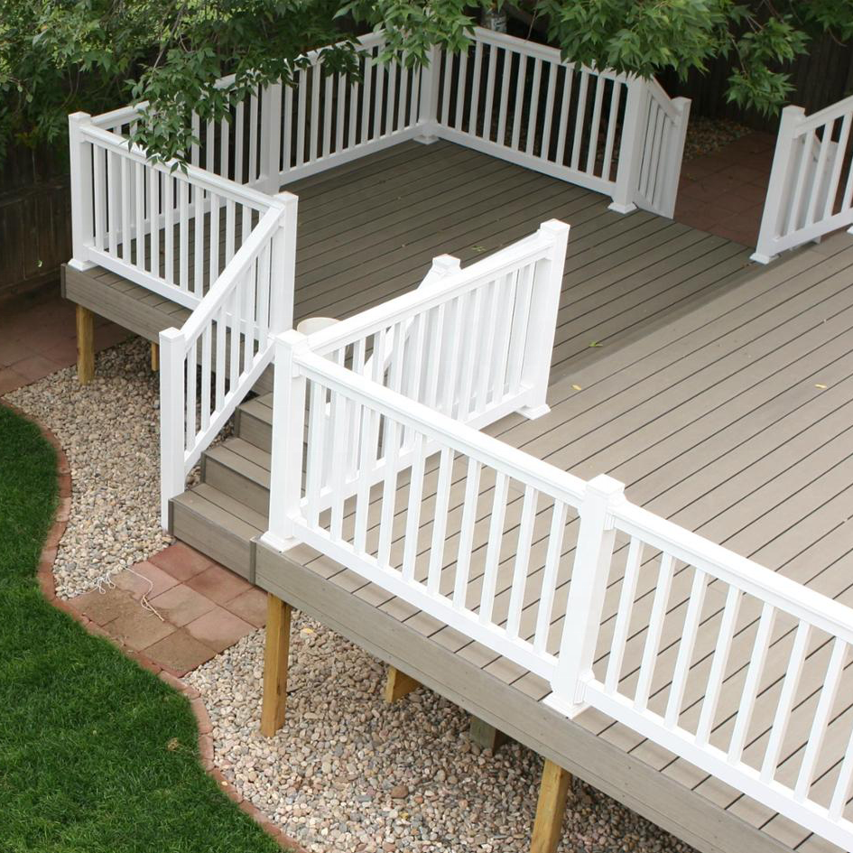 PVC Vinyl Plastic Balcony Porch Stair Deck railing,PVC Handrail