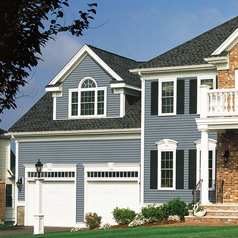 Fentech fireproof vinyl siding exterior wall cladding, UV proof pvc overstock vinyl siding